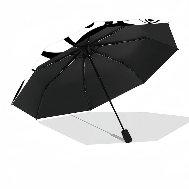1pc Abstract Pattern Automatic Open/Close Umbrella with One Touch Button,, Windproof Design   Lightweight Portable Umbrella for Women & Men6066
