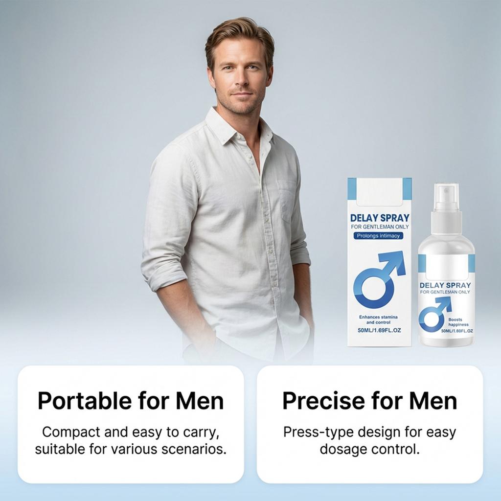 Men's Care Spray Gently Nourishes The Daily Condition Of Men's Bodies, Keeping Them Fresh, Comfortable And Easily Absorbed,0ML