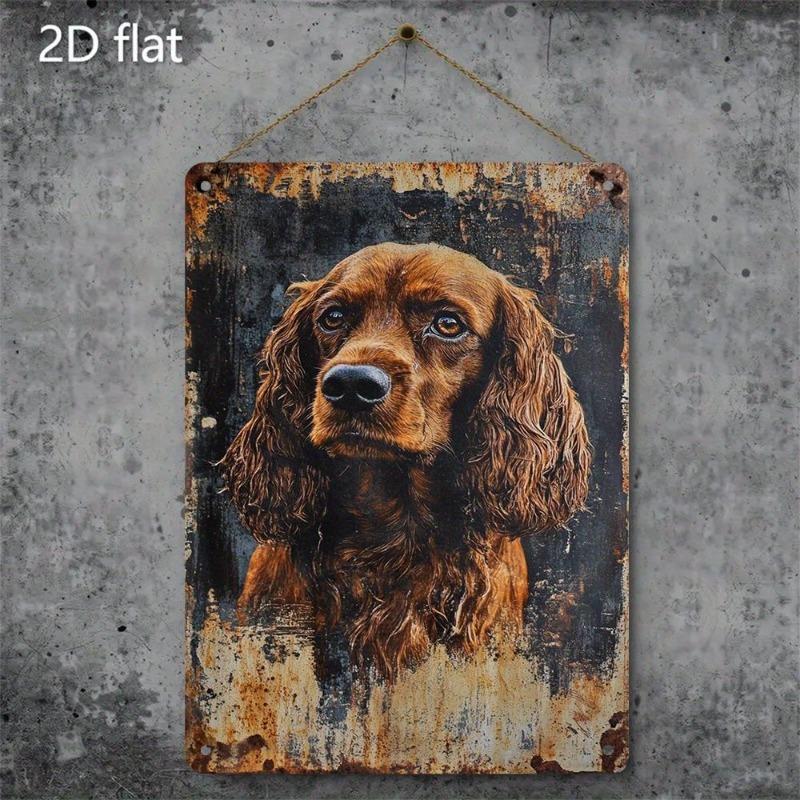 Retro Metal Paintings, Furniture, Living Room Decoration 20x30cm