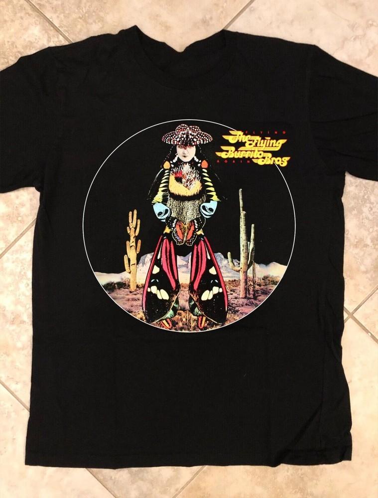 New The Flying Burrito Brothers Flying Again Cotton Unisex S-5XL Shirt BI04_195 Unisex T-Shirt XXL
