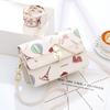 Fashion Pu Crossbody Purse With Embossed Prints And Inner Pockets For Casual Wear