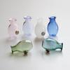 Mini Glass Vase Refrigerator Magnet, 3D Miniature Vase Fridge Magnet, DIY Flower Vase Refrigerator Magnet for Home Office Kitchen Decoration