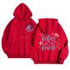 Graphic Hoodies For Women Cute Pullover Long Sleeve Preppy Sweatshirts Letter Printed Hooded Tops Fall Winter