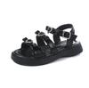 Mädchen Sandalen Sommer Neu Kinder Prinzessinnen Schuhe Mittlere und Große Kinder Strand Durchbrochene Finger Schuhe Weiche Sohle Schuhe