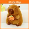 Plush Capybara Toy Cute Cartoon Hugging Persimmon Girl Kid Birthday Holiday Gift