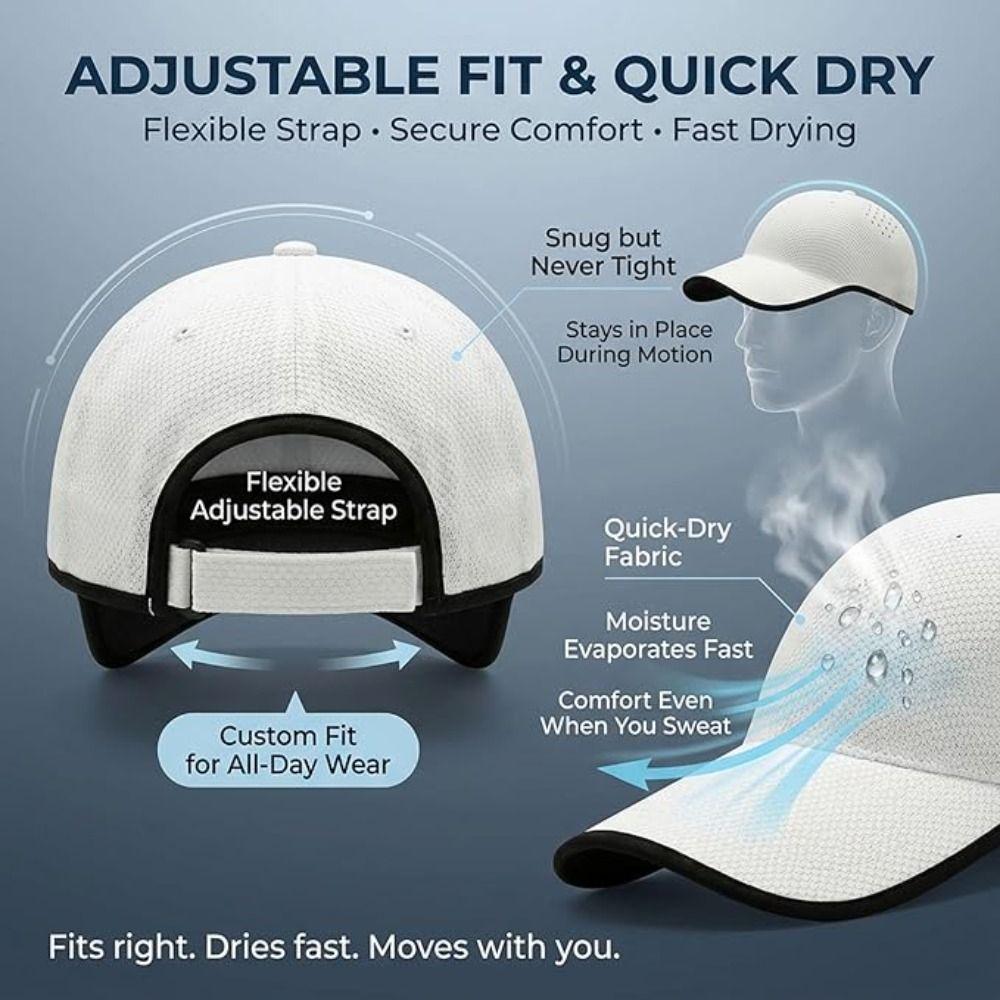 Quick Drying Sports Hat Seamless Outdoor Hat Creative Gift Visor Cap