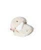 Covernat Woman Clover Heart Fluffy Pouch Ivory