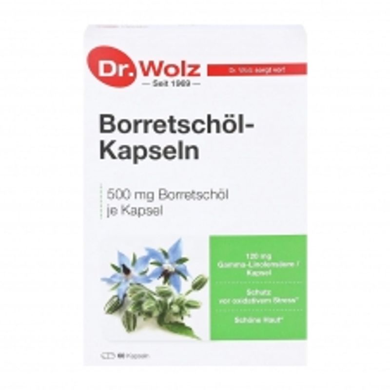 Dr. Bolts Borákový olej 60 kapslí