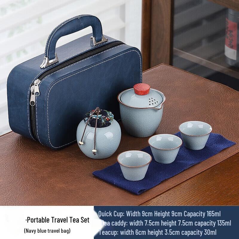 Shangqi Portable Ceramic Travel Tea Set