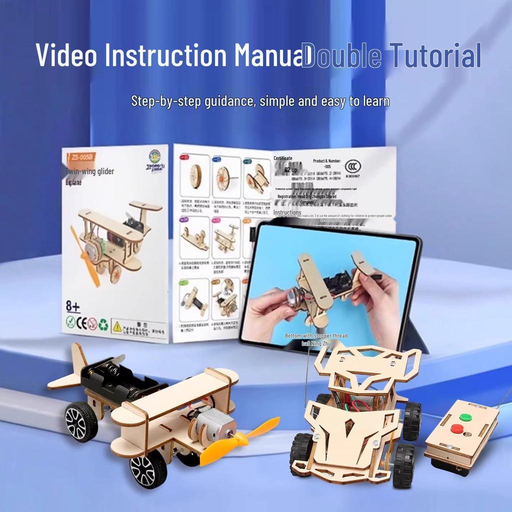 DIY Physics Experiment Kit for Kids – Educational Science Toys & Inventions for Primary School Boys, Great Gift!