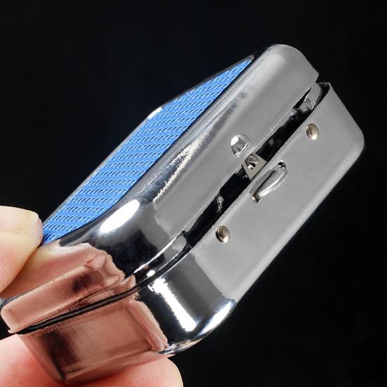 Portable Ashtray Outdoor with Built-in Holder Metal Travel Camping Hiking Pocket