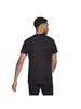 Adidas Own the Run Short Sleeve Running Silver Size T-Shirt, IPF29, Men's, Black/Reflective (H58591), J/M