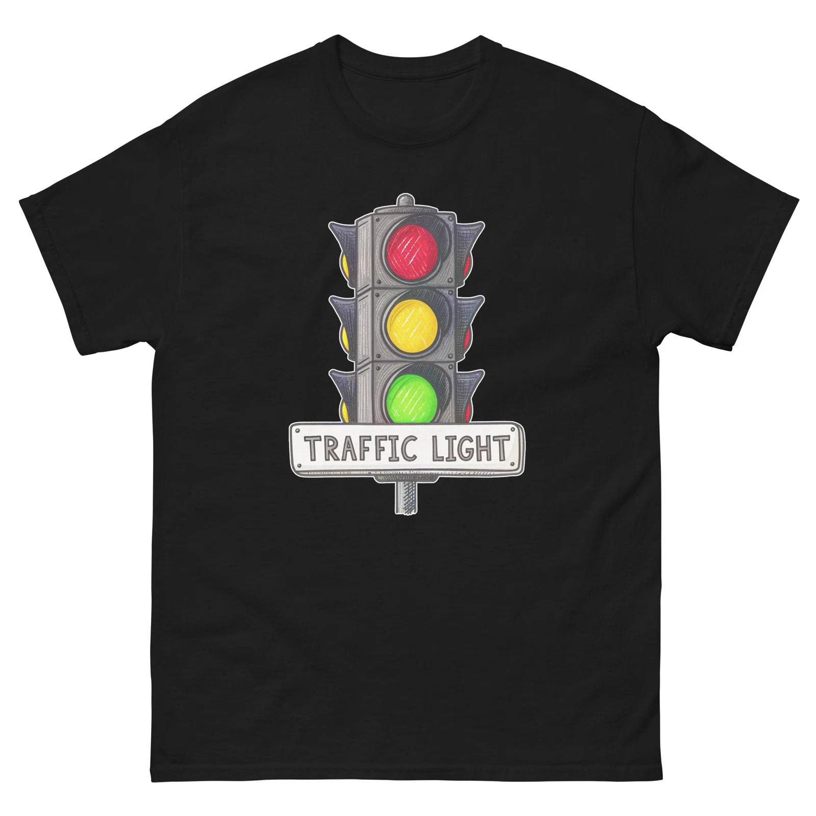 Traffic Light Object Place Item Urban T-Shirt 3XL