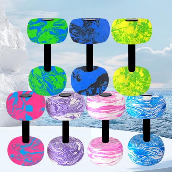 Water Sports Dumbbell Set Soft Grip Aquatic Exercise Water Weights Swimming Dumbbells Strength Training Equipment