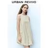 UR2025 Women's Sleeveless Cotton A-Line Mini Dress