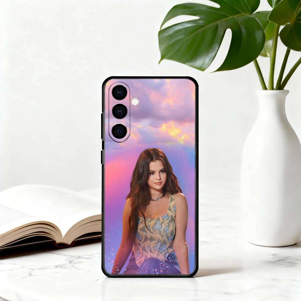 S-Selena Sweet G-Gomez-SG Phone Case For Samsung Galaxy A73,A72,A71,A70,A53,A52,A51,Others Soft Black Cover