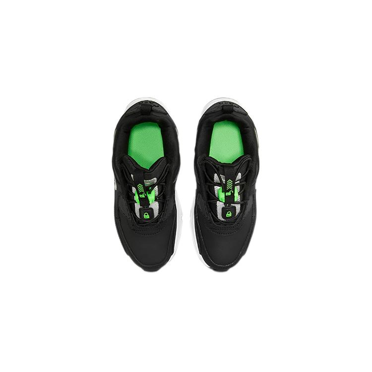 Nike Air Max 90 Toggle Leather Cushioning Abrasion Resistant Rebound Low top Running Shoes Black White CV0064-002