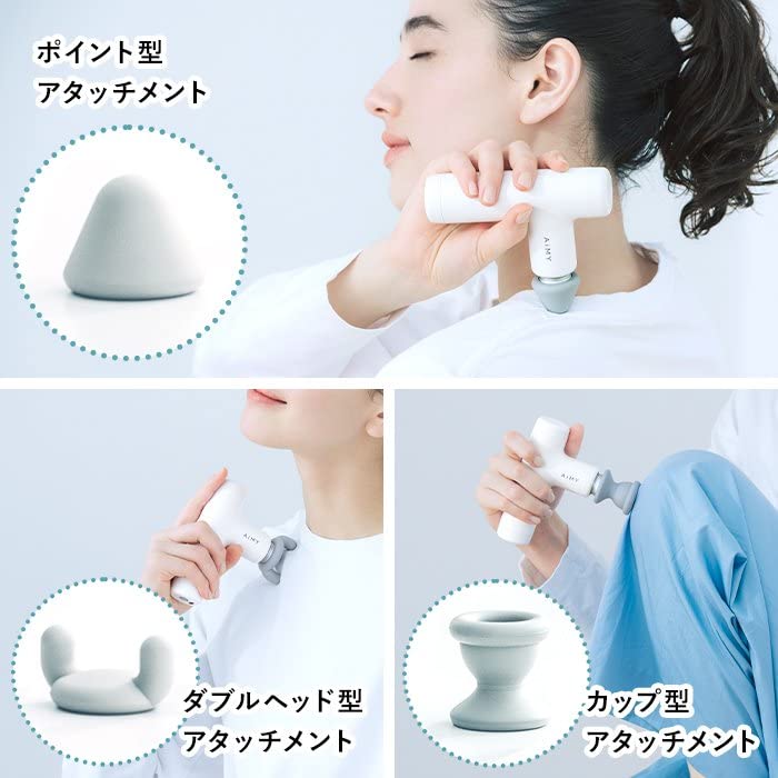 AiMY Kompaktní masážní pistole BEAUTY AiMY Ruční pistole Myofasciální uvolňovací pistole Lehká Kompaktní (KOMPAKTNÍ ZBRAŇ) AIM-FN071