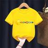 Summer 100 Cotton Children Tshirt Comfortable Casual Solar System Planet Print Round Neck Short Sleeve Kid Tee Top Boys Tshirt