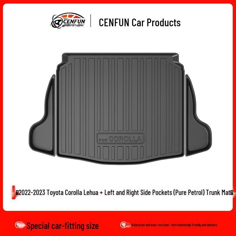 Toyota Frontlander Corolla Cross TPE Odorless Waterproof Trunk Mat