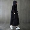 Spring New Arrivals Bohemian Oversized Maxi Coat with Large Pockets for Women, Hoodie, Commute, Casual