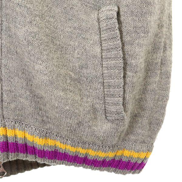 PEARLY GATES golf Knit jacket 2 Gray made in Japan Women Used