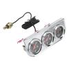 2in Triple Gauge Set 3‑In‑1 Wassertemperatur Öldruck AMP Meter Universal für 12V Auto Boot LKW