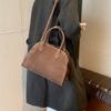 Ladies' Top-handle Bag High-end Design Vintage Commute Handbag For Autumn Winter Faux Suede Casual Tote Shoulder Bags