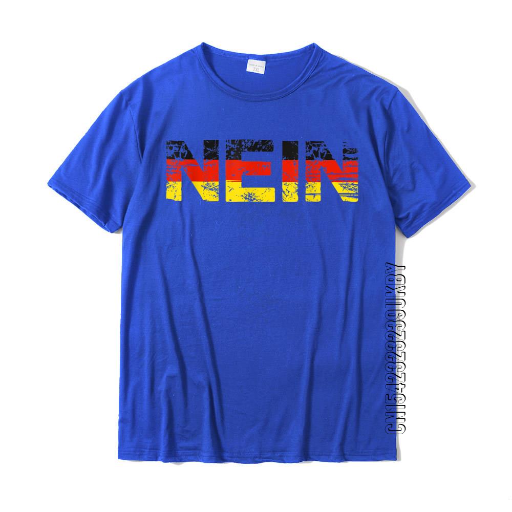 Germany Nein Funny German Oktoberfest Apparel T-Shirt Cosie Casual Tops Shirts Classic Cotton Men Top T-Shirts