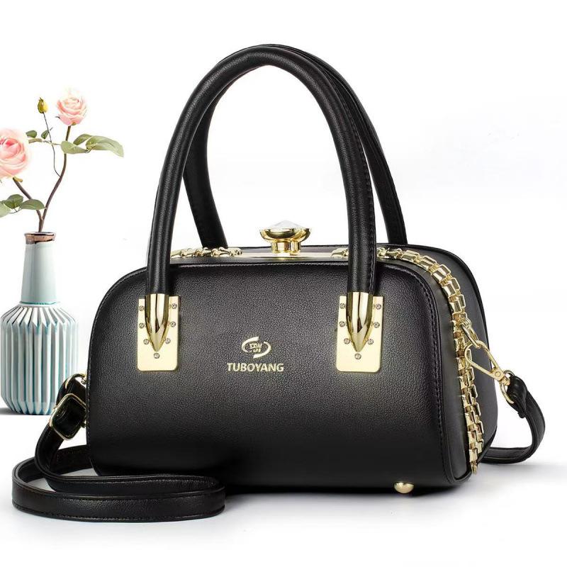 Exquisite square handbag New trendy temperament shoulder bag Casual versatile messenger bag