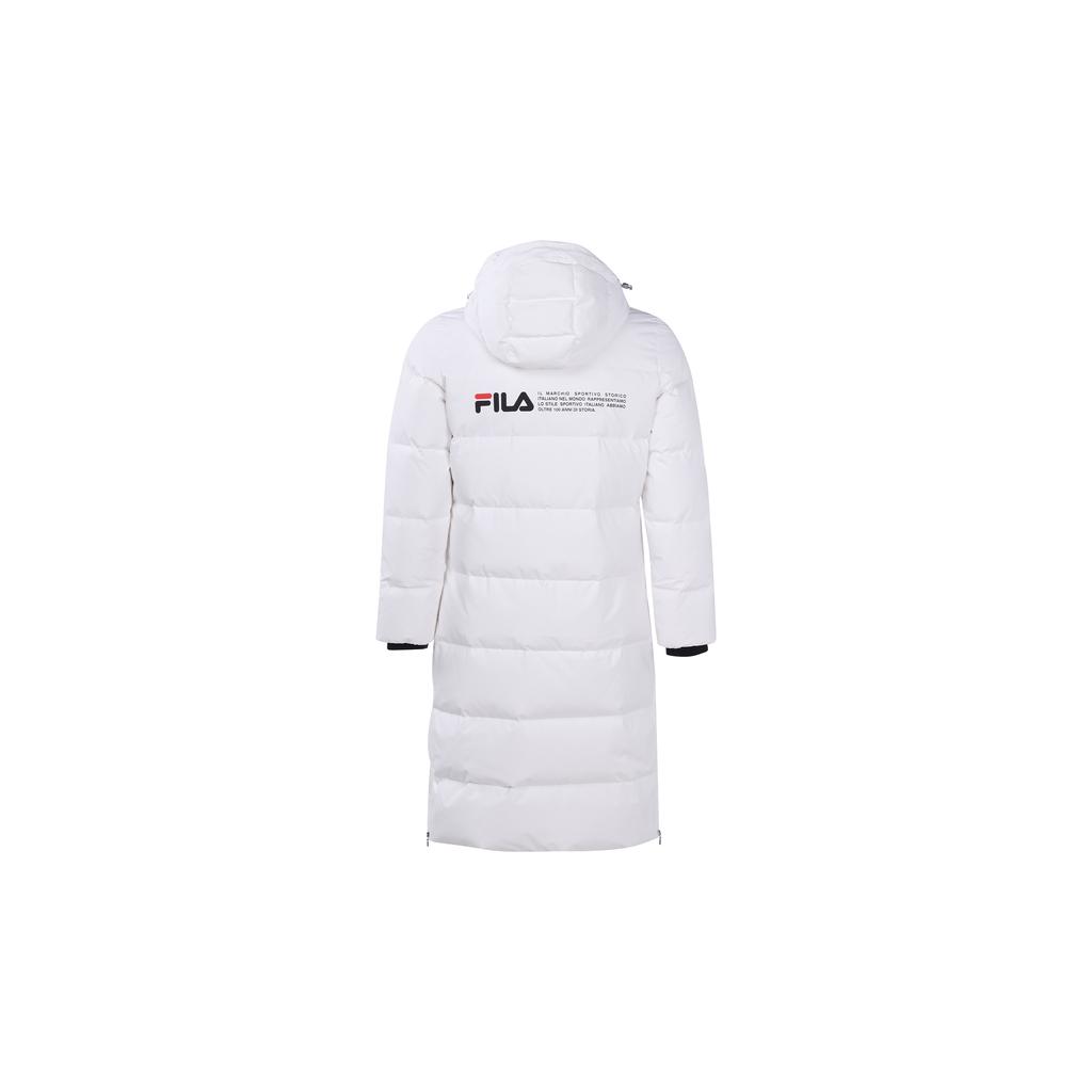 New FILA Down Jacket Winter Unisex White F11W048956F-WT