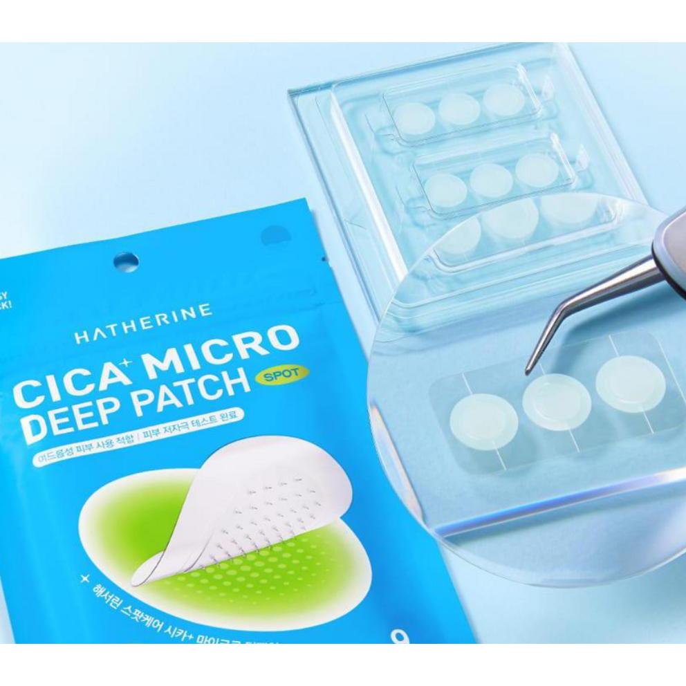 Haseo Rin Spot Care Cica Plus Micro Deep Patch, 9 Patches, 1 Pack