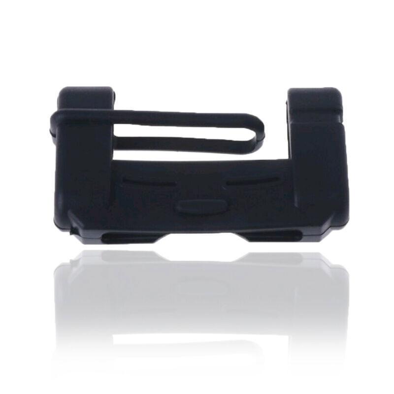2x Black Car Safety Seat Belt Buckle Clip Protector Silicone Cover Accessories
