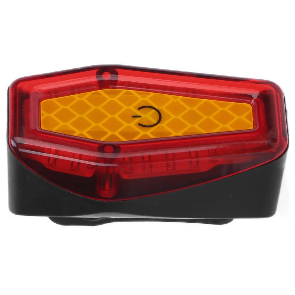 Bike Rear Light Waterproof USB Rechargeable Bicycle Warning Tail Light for Night Safety