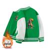 Herbst & Winter Jungen Baseballjacke mit Fleecefutter - Warm, Trendy, Verdickte Oberbekleidung für Kindergarten und Coole Schuluniformen