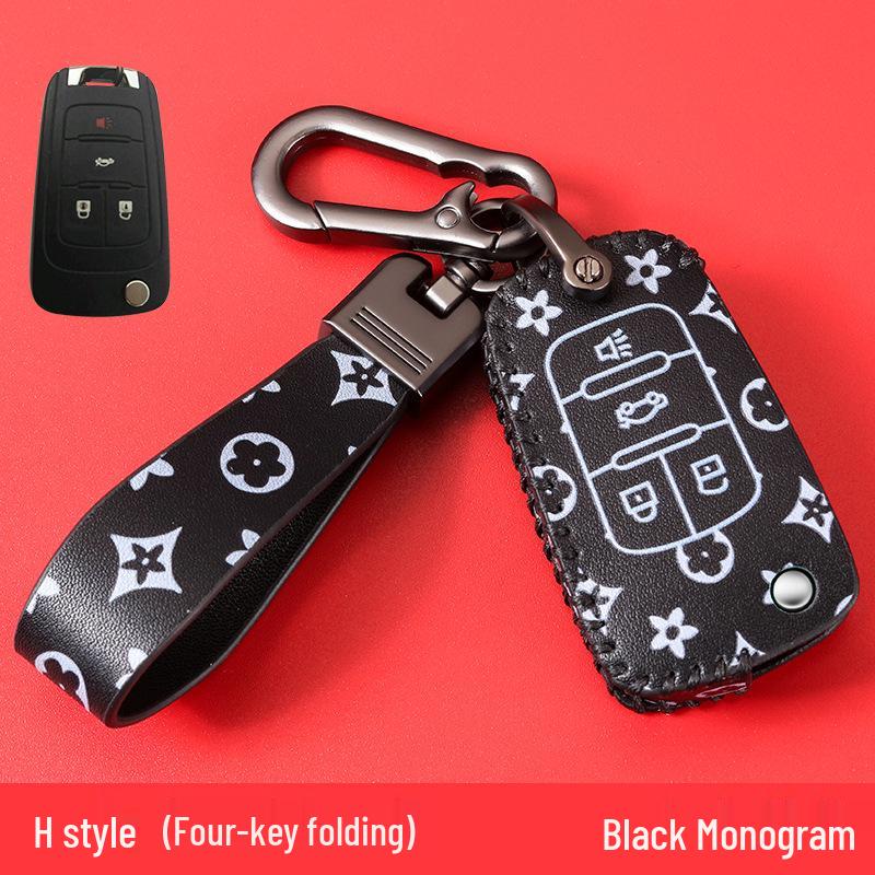 2024 Buick Key Cover for Excelle, Encore, Verano, GL8, GT, LaCrosse & Regal - High-End Model.