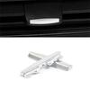 Chrome Car A/C Vent Outlet Paddle Trim Strip For BMW F15 F85 F16 F86 X5M X6M X5