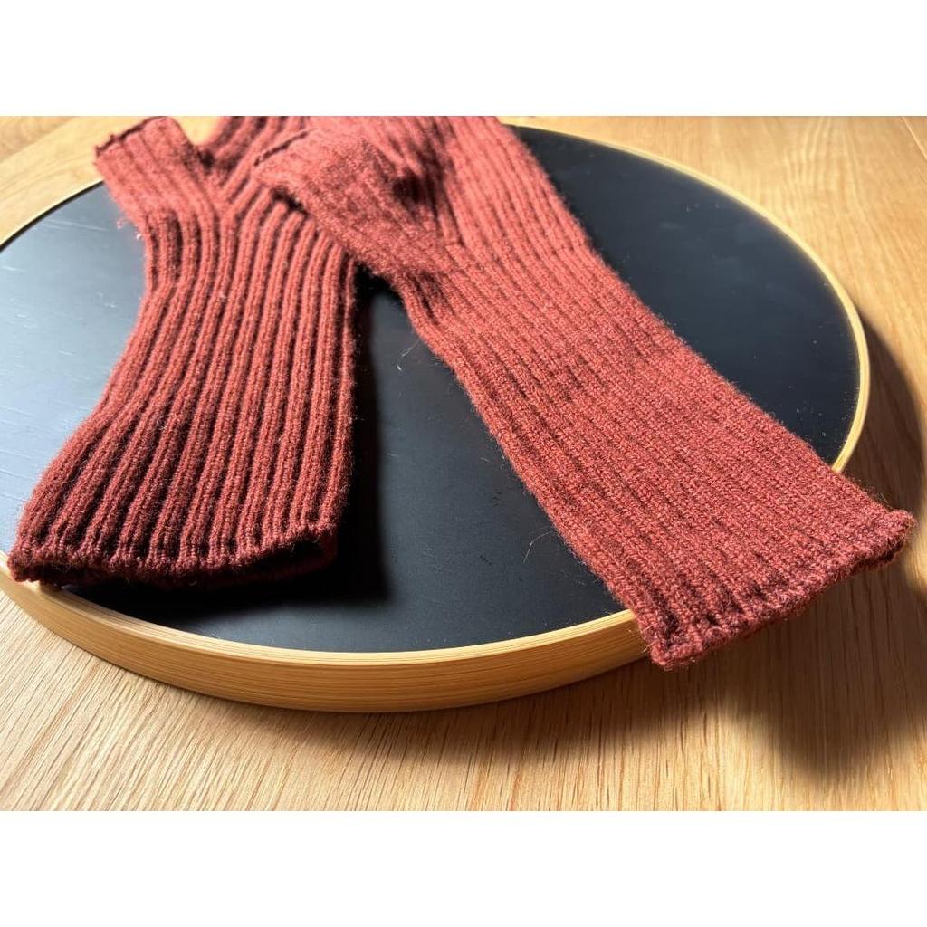 Used MARGARET HOWELL [Made in Scotland] Gloves WoolCashmere