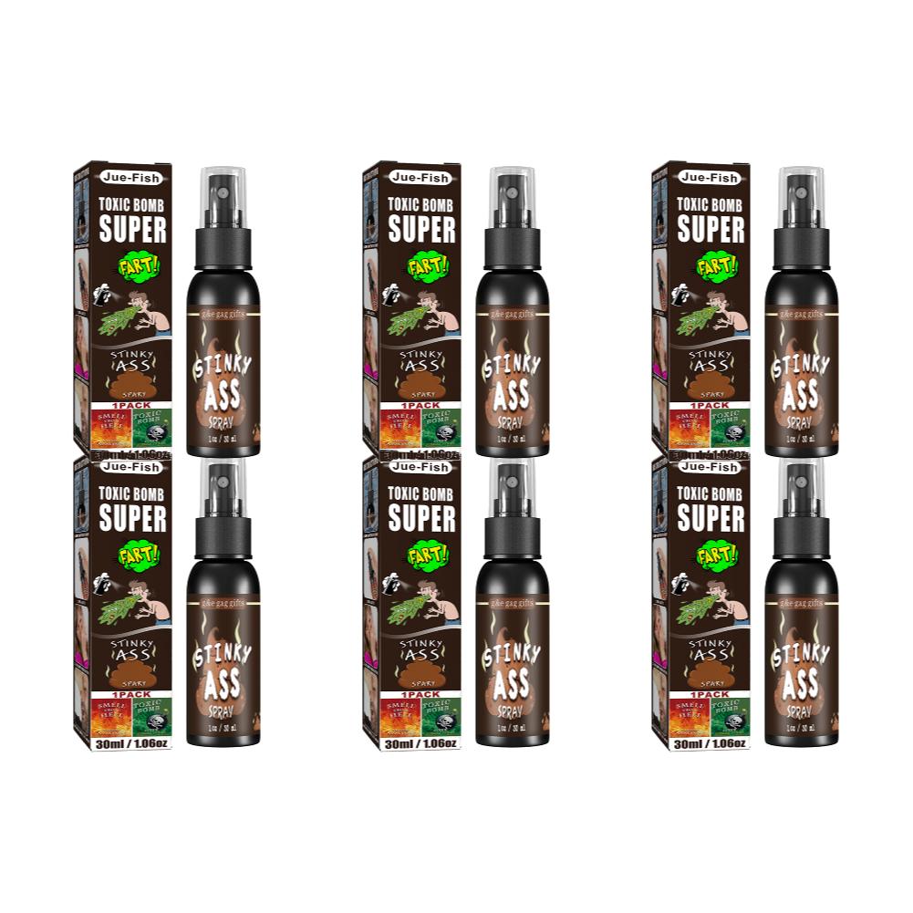 30ml Fart Gag Spray Prank Joke Plastic Smelly Stinky Gags Party Supplies Liquid Fart Gag for Adults Kids Non Toxic for Halloween