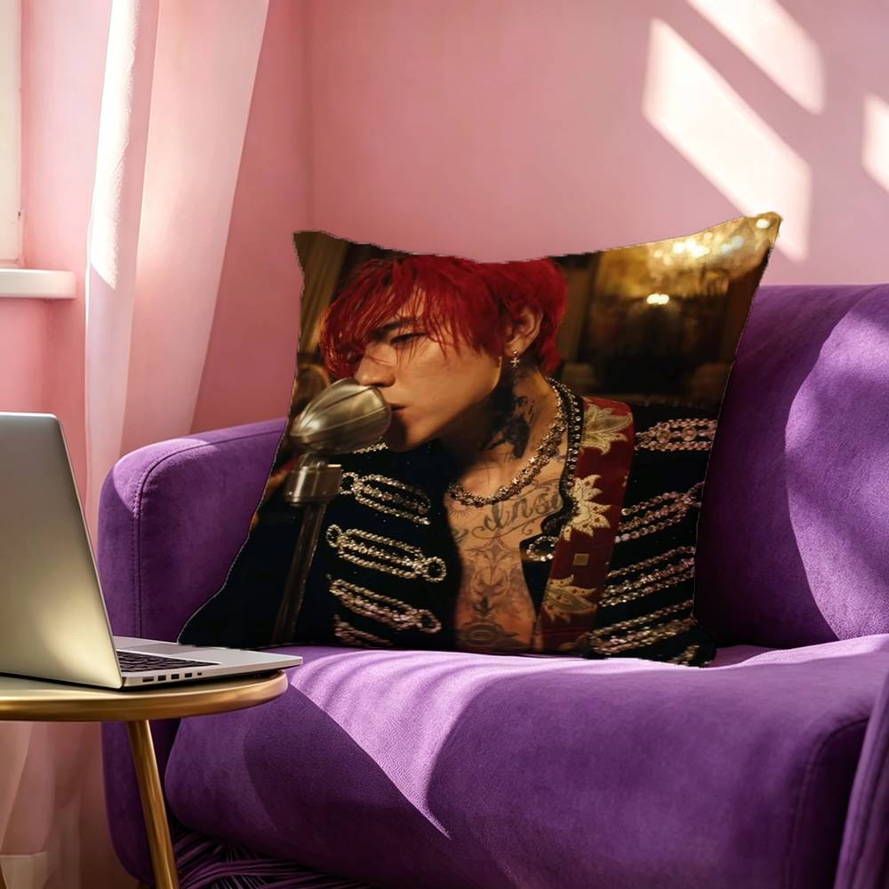 Singer DDPR Ian Moodswings Poster Square DoubleSided Printed Pillow Case Bedroom Bedside Pillow Sofa Cushion Cover