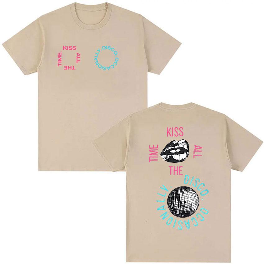Harry Styles 2026 Kiss All Time Disco Occasional Tour Shirts Summer Mens Womens Luxury Fashion Pop Hip Hop Music Y2K Tshirt