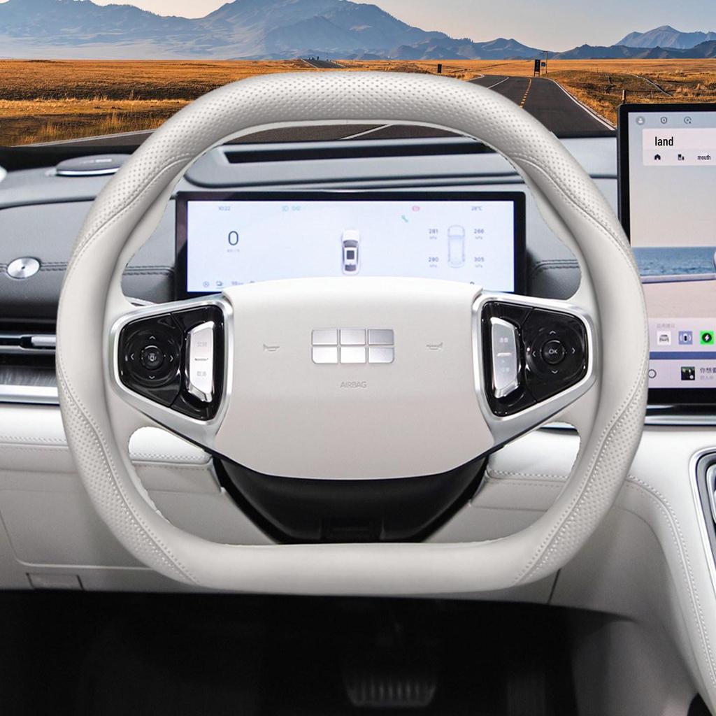 2025 Geely A7Emi Steering Wheel Cover - Four Seasons Interior Modification for Galaxy A7
