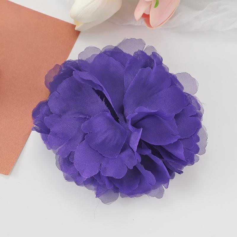 Chique Stoffen Bloem Speld Versiering Unieke Stoffen Bloem Reversspeld Versiering Mooie Bloem Broche Speld Accessoire