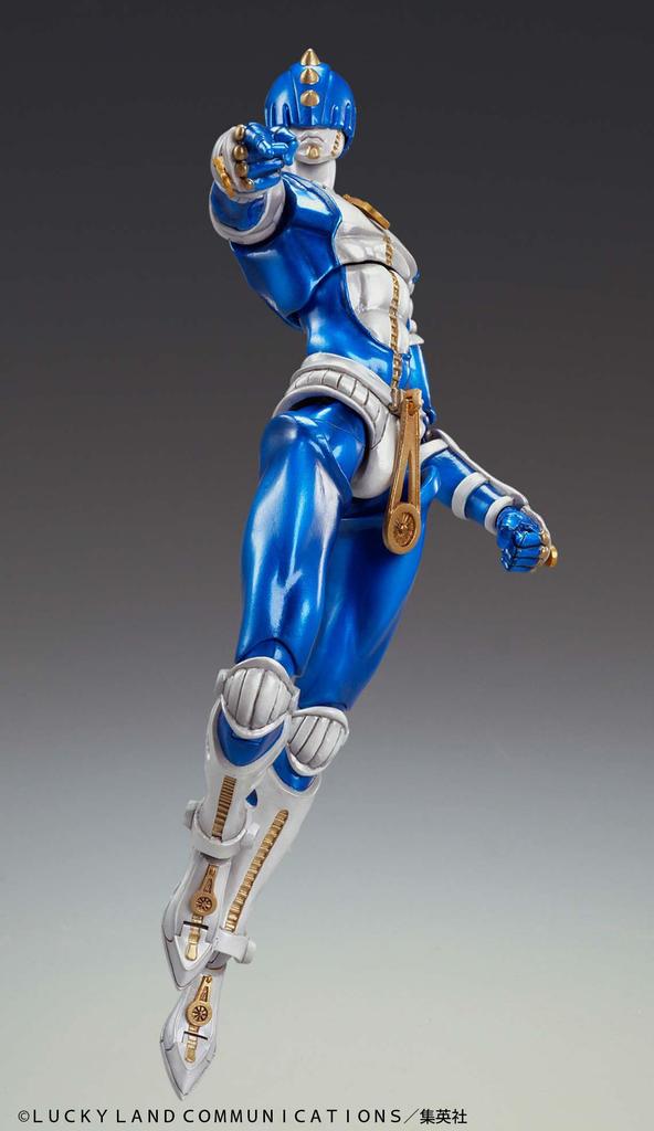 Super Action Statue "JoJo's Bizarre Adventure Part 5" "S.F." Approximately 160mm tall, painted, articulated figure made of PVC, ABS, and nylon.