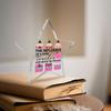 "Influence Teacher" Acrylic Desk Decor - Appreciation Gift for Educators