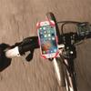 Motorrad Silikon Fahrrad Handyhalter Handy Halterung Lenker Sicherheitsbänder Handys Halter Band