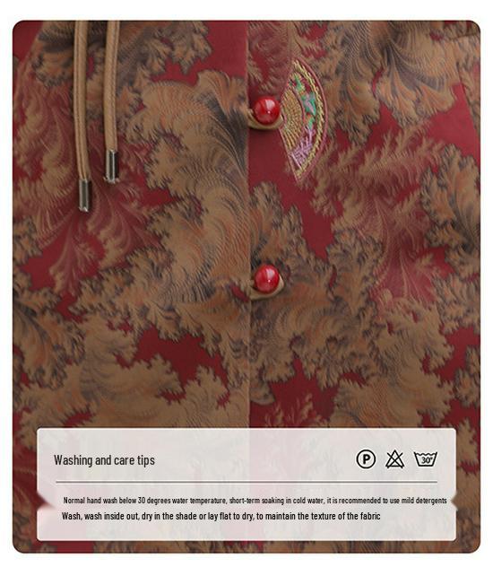 Spring & Autumn Chinese-Style Jacket for Grandma - Plus Size & Stylish Elderly Women's Clothing