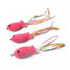 Colorful Ribbon & Fish Cat Teaser with Steel Wire for Self-Entertainment