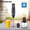 5-in-1 Handheld Blender: Stick Mixer, Meat Grinder, Egg Beater & Milk Frother - 500W