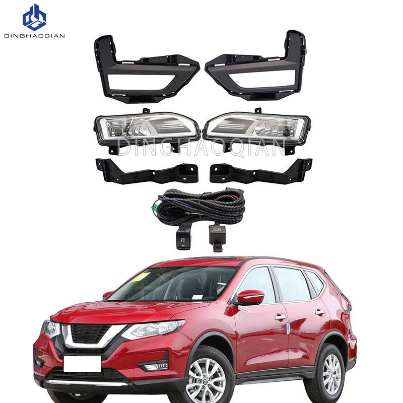 

1 комплект Противотуманные фары Фара Для Nissan Rogue X-Trail 2017 2018 T32 T31 Противотуманные фары Автомобильный комплект противотуманных фар С жгутом проводов Лампочка Переключатель 1set